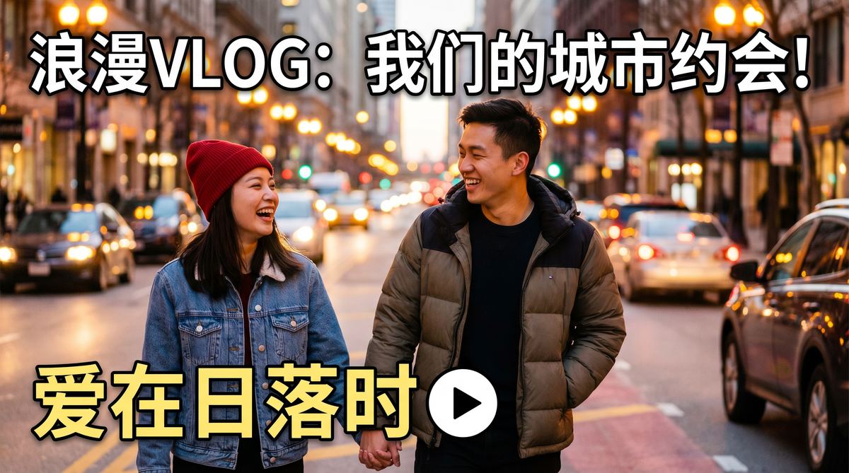 海角-城市约会日常VLOG视频